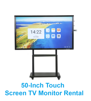 50 Inch Touch Screen TV Monitor Rental